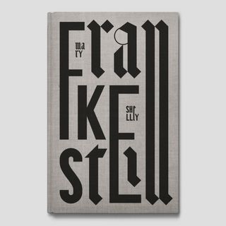 Frankenstein book cover design